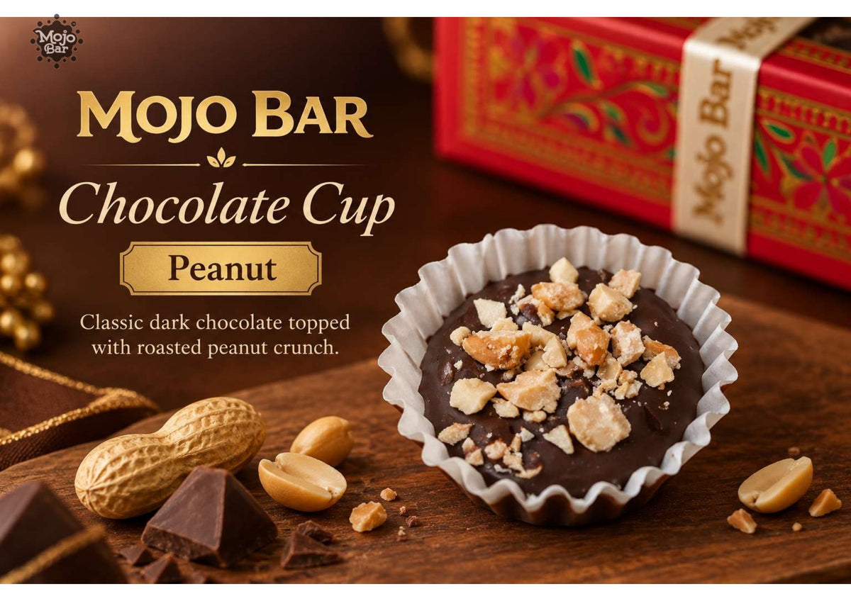 Mojo Bar Assorted Choc Cups & Balls Gift Box – 16 Pieces