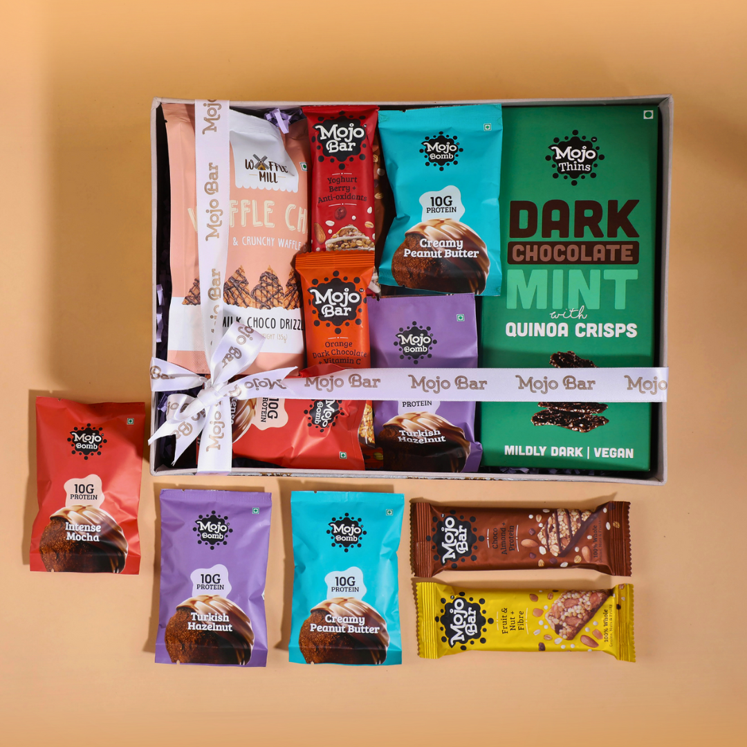 MOJO FIREWORKS (Gift Hamper + Personalised Note) - Mojo Snacks