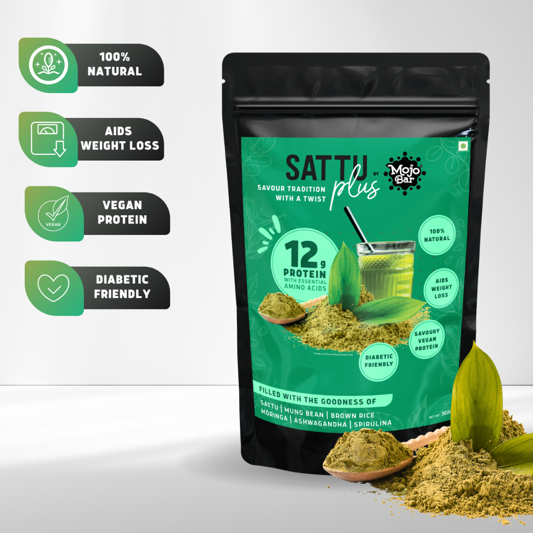 Mojo Bar Vegan Protein - 12G Savoury Protein with Super Foods, 300g | 100% Natural & Gluten Free - Mojo Snacks
