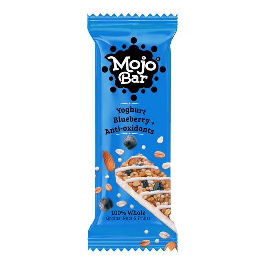 Yoghurt BlueBerry and Anti Oxidants (Pack of 6), 192g - Mojo Snacks