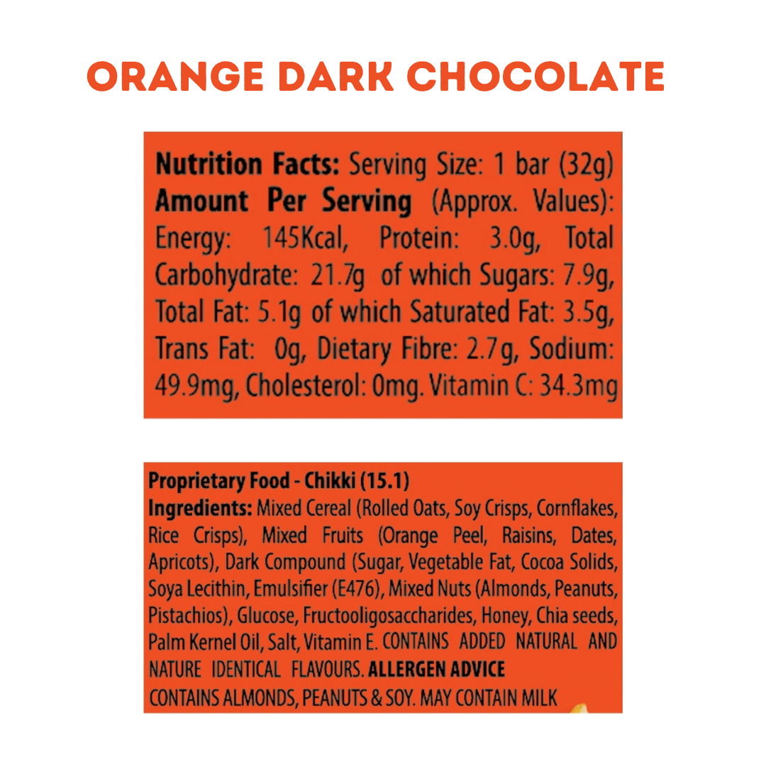 Easy Combo of 12 Snack bars, 384g (Choco Almond, Nutty Apricot, Yoghurt Berry & Orange Dark Chocolate) - Mojo Snacks