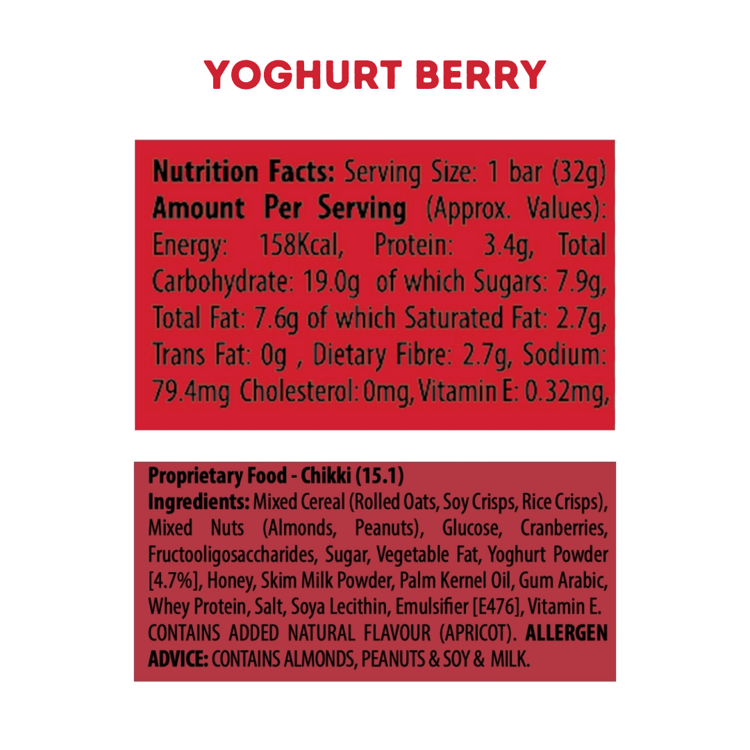 Easy Combo of 12 Snack bars, 384g (Choco Almond, Nutty Apricot, Yoghurt Berry & Orange Dark Chocolate) - Mojo Snacks