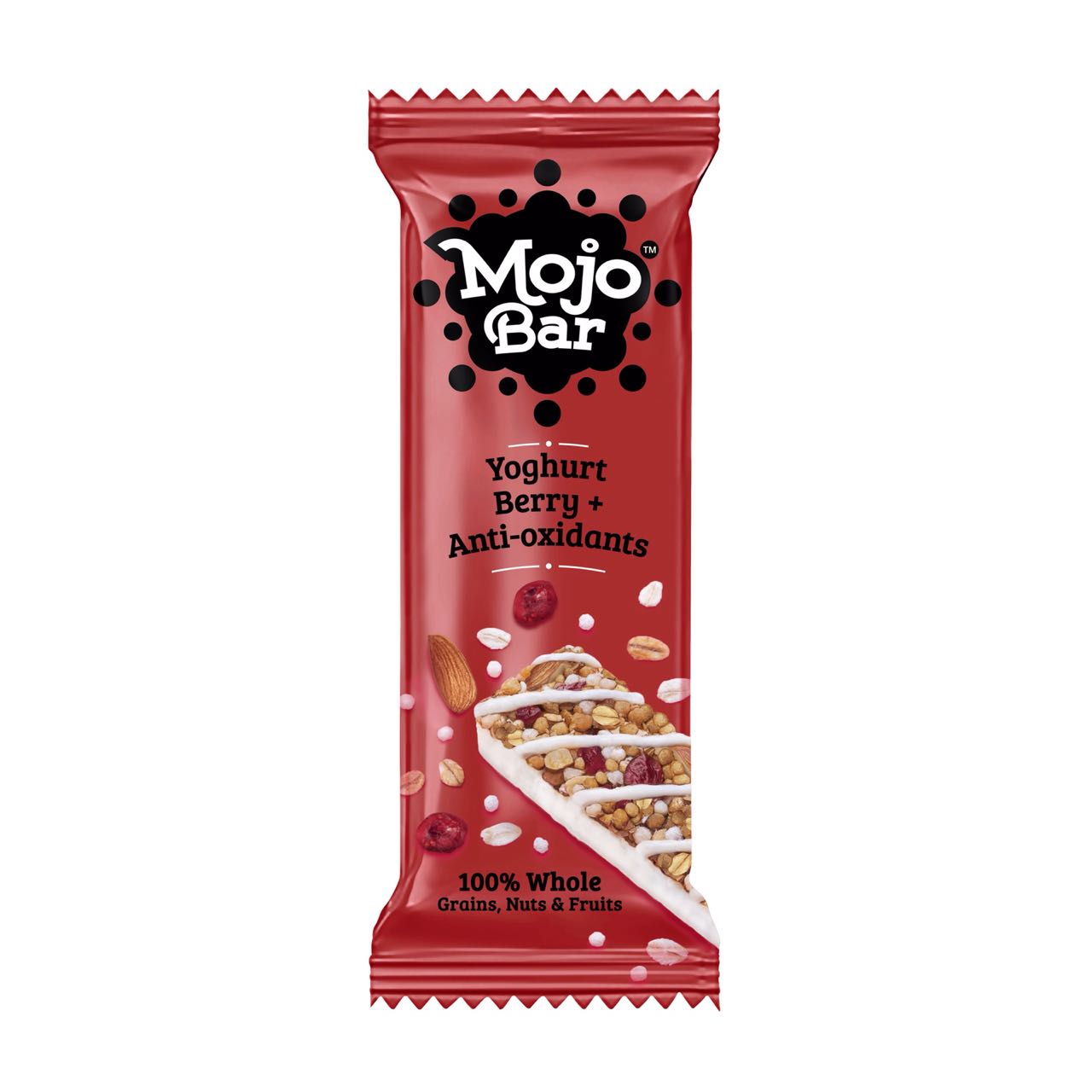 Easy Combo of 12 Snack bars, 384g (Choco Almond, Nutty Apricot, Yoghurt Berry & Orange Dark Chocolate) - Mojo Snacks