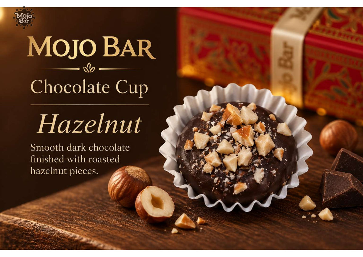 Mojo Bar Assorted Choc Cups & Balls Gift Box – 16 Pieces