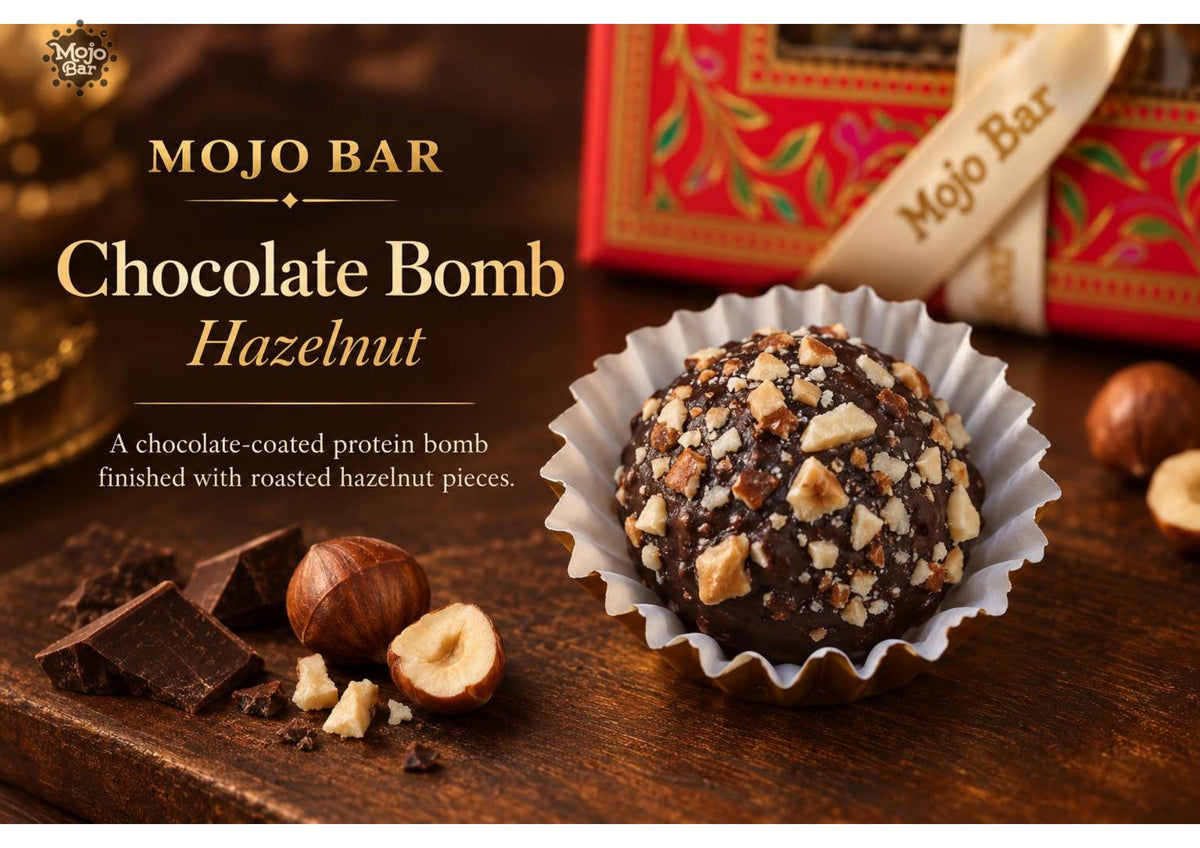 Mojo Bar Assorted Choc Cups & Balls Gift Box – 16 Pieces