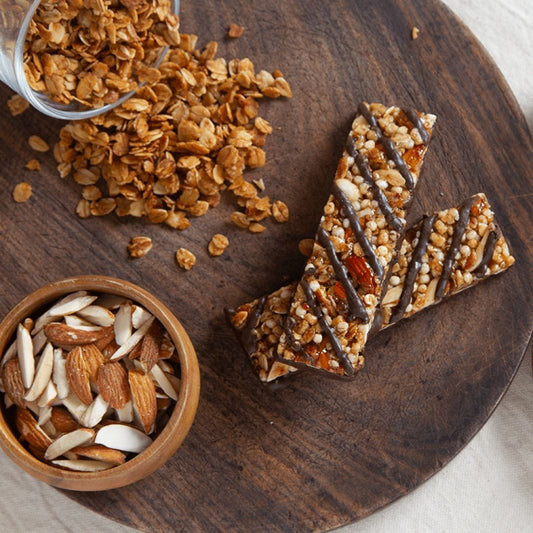 Choco Almond + Protein, 192g (Pack Of 6) - Mojo Snacks